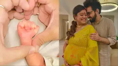 Sachet and Parampara are blessed with baby boy ,shares photo