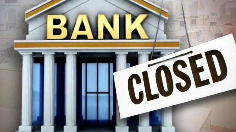 Bank holiday: closed for Christmas and new year