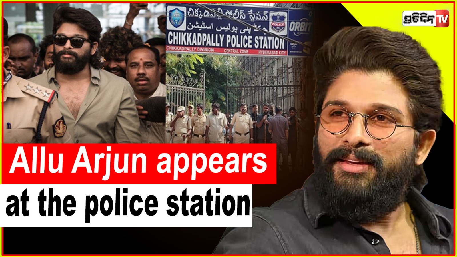 Pushpa 2 stampede case: Allu Arjun at the police station