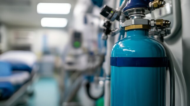 Oxygen cylinder: Why is it not directly injected into the air?