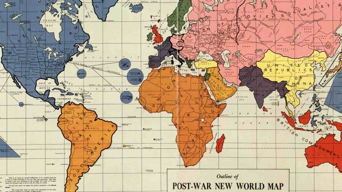 New map of the world goes viral ! which has only 15 countries