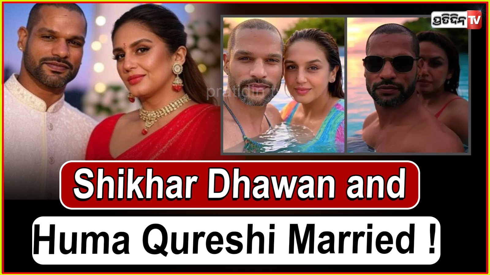 Shikhar Dhawan and Huma Qureshi Married!