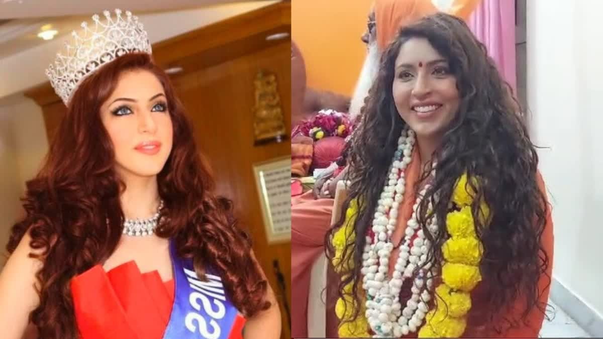 Former Miss World leaves the glamour world and turns a Sadhvi.