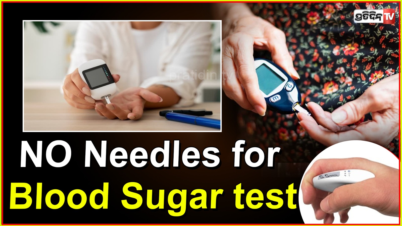 No needles for blood sugar test; how do they work?