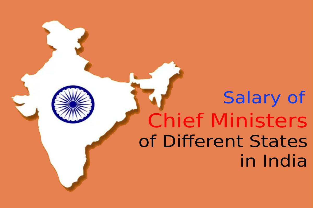 What is the salary of chief ministers in India per month?