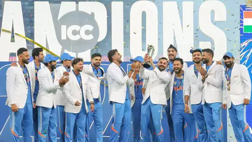 ICC Champions Trophy Final: India Defeats New Zealand by 4 wickets