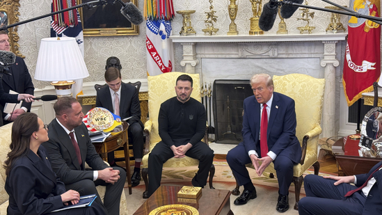 Trump-Zelensky Meeting: Heated Moment Created In America