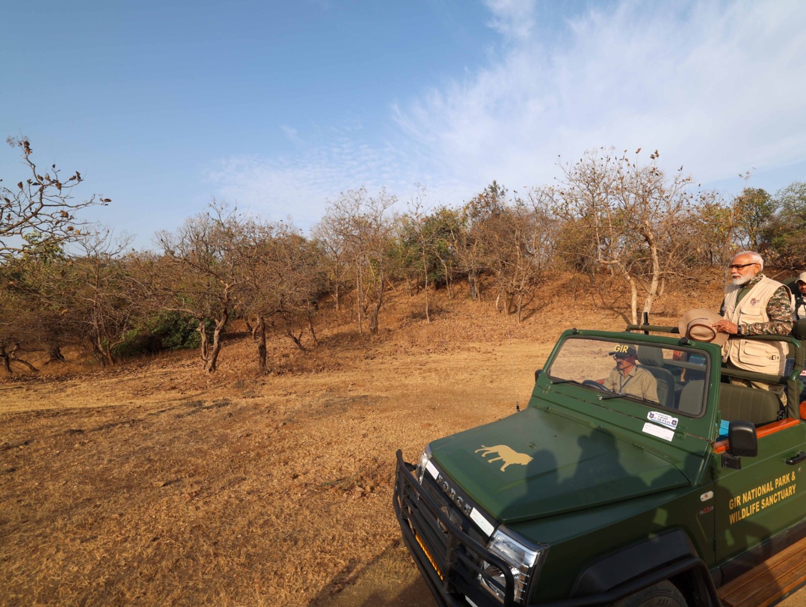 PM Modi Visits  Gir National Park On World Wildlife Day