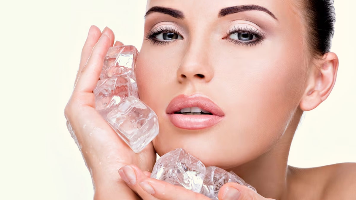 Ice Facial Benefits For Glowing Skin