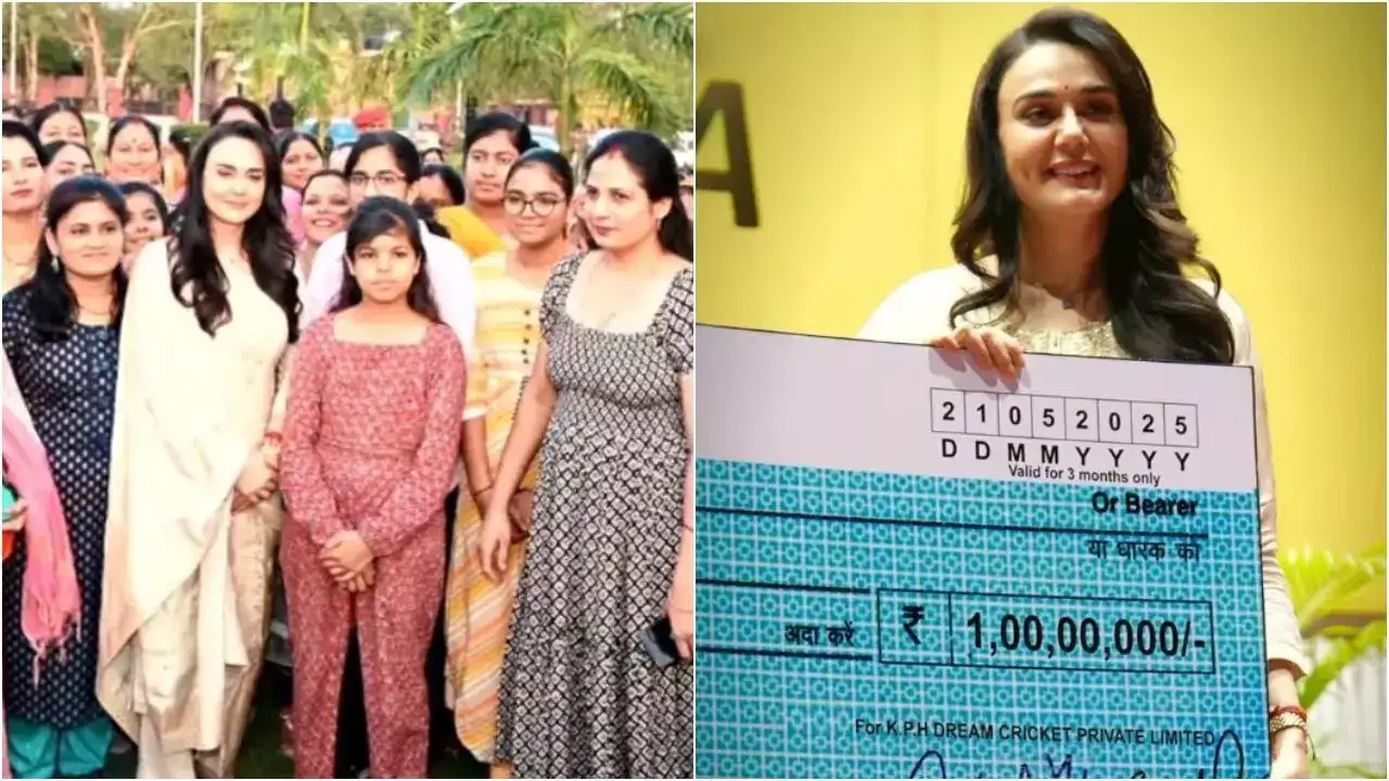 Preity Zinta Donates ₹1.10 Crore to Martyrs' Families
