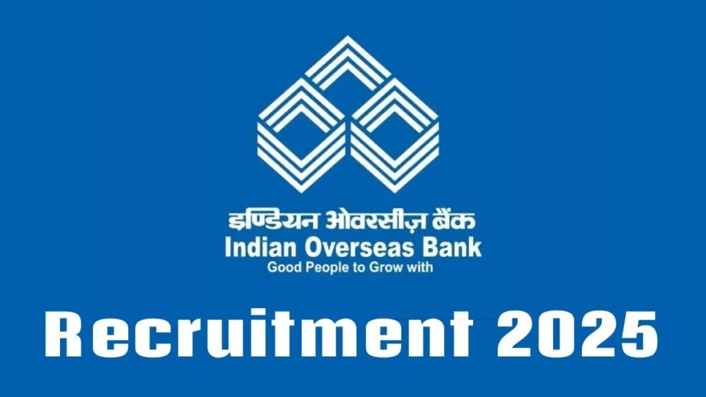 IOB LBO Recruitment 2025,Here Is The Direct Link To Apply 