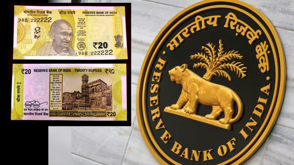 RBI To Issue Rs 20 Notes With New Governor Sanjay Malhotra’s Signature