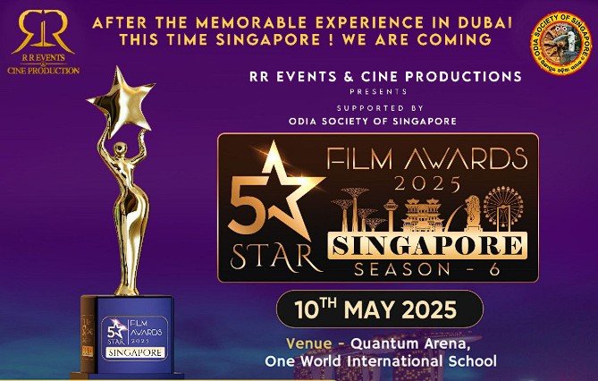 The Five Star Ollywood Festival Will Be Held In Singapore…