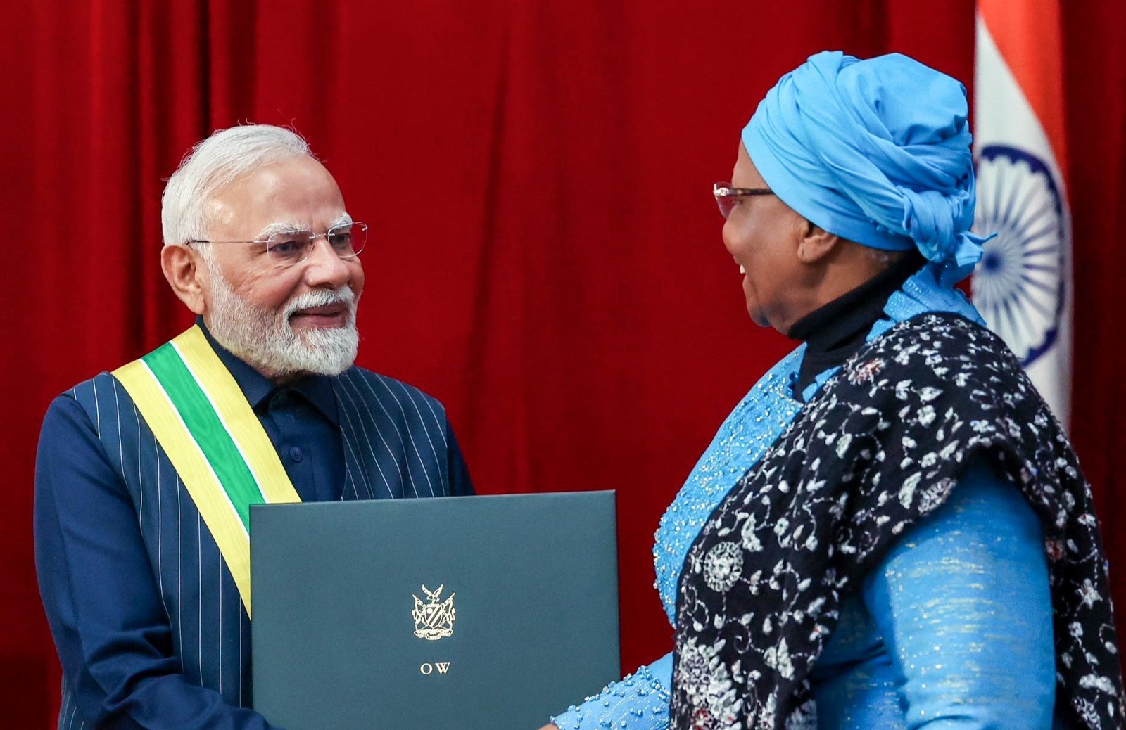 PM Modi Conferred With Namibia’s Highest Civilian Award