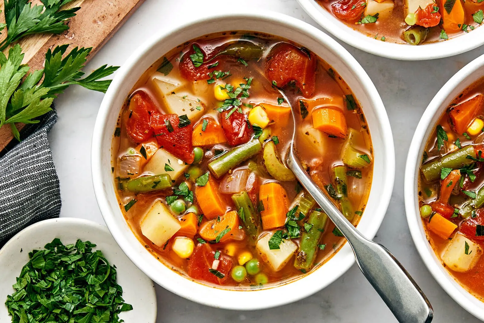 Vegetable Soup To Boost Immunity In The Rainy Season