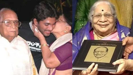Allu Arjun Grandmother Passed Away : Her Last Breath At The Age Of 94 , Family In Shock