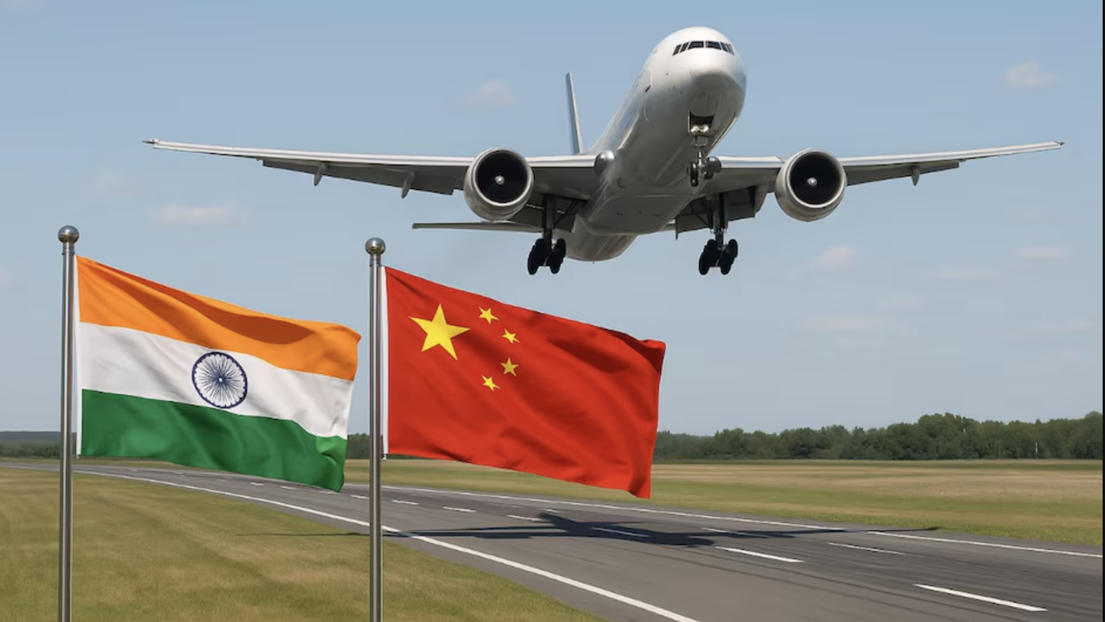 Direct Flight Service To Start Between India And China