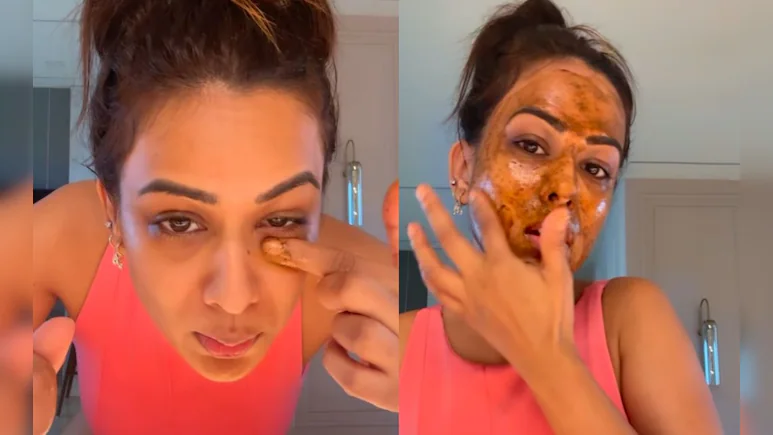 Nia Sharma Applies This Secret Pack To Remove Dark Circles, You Can Also Try This Recipe At Home