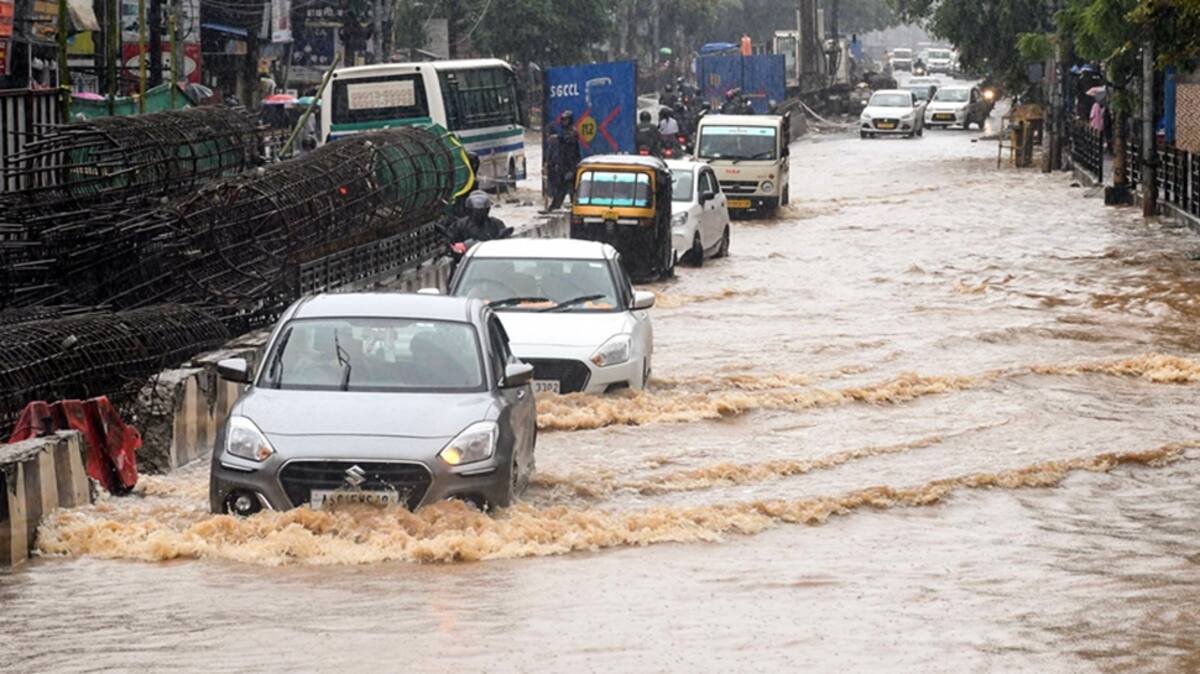 Heavy Rain Triggers Severe Waterlogging Situation In Odisha