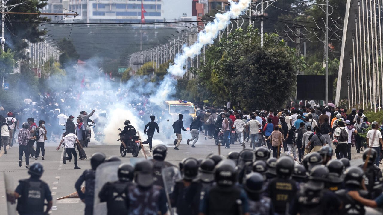 Nepal Protests Amid Social Media ban: clashes kill 19