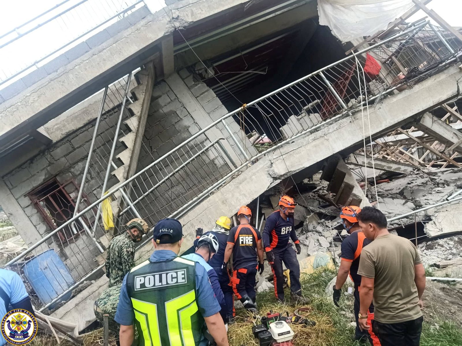 Earthquake Felt In The Philippines, Intensity 7.4