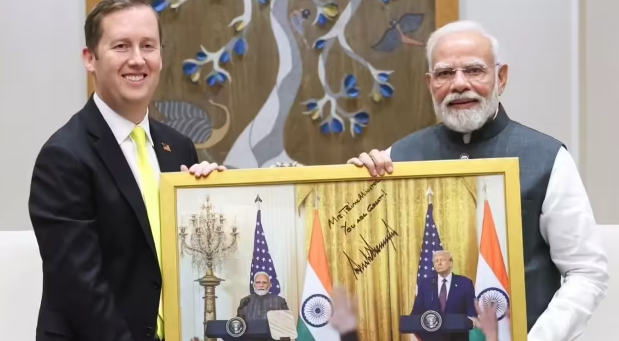 US Ambassador-Designate Sergio Gor Meets PM Modi Amid Trade Tensions