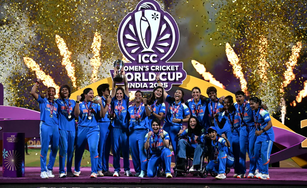 India’s Women Beat South Africa to Win Their First Cricket World Cup