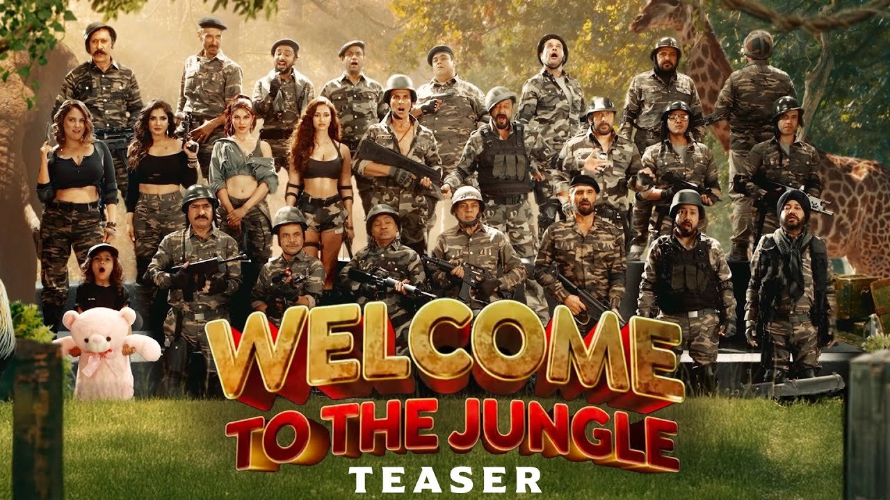 Akshay Kumar Wel Come To The Jungle Teaser Out , Watch Now   