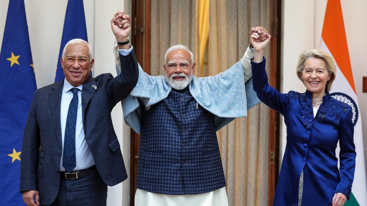 India and European Union announce landmark FTA at 16th India-EU Summit in New Delhi