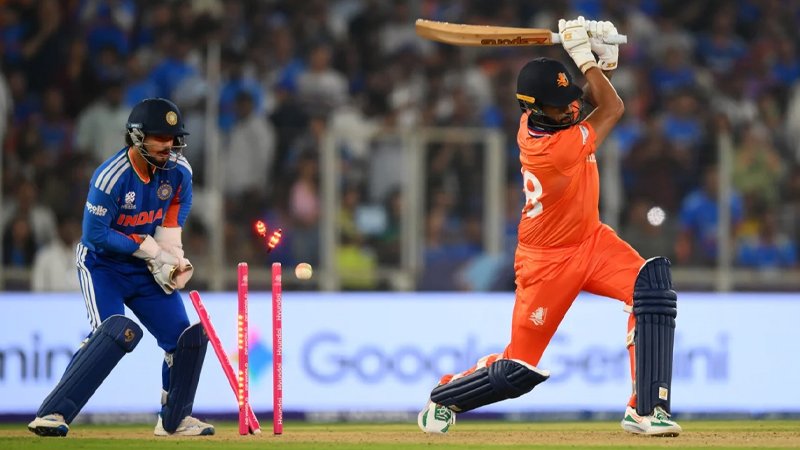 India Beat Netherlands by 17 Runs to Finish Top of Group A in T20 World Cup