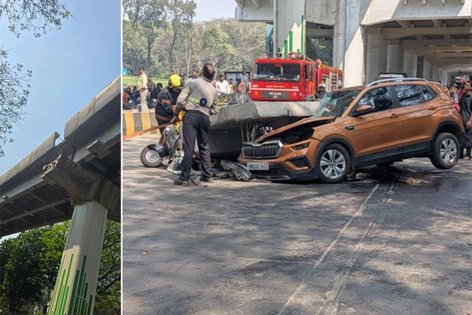 Mumbai Metro Bridge Collapse: One Dead, 3 Injured
