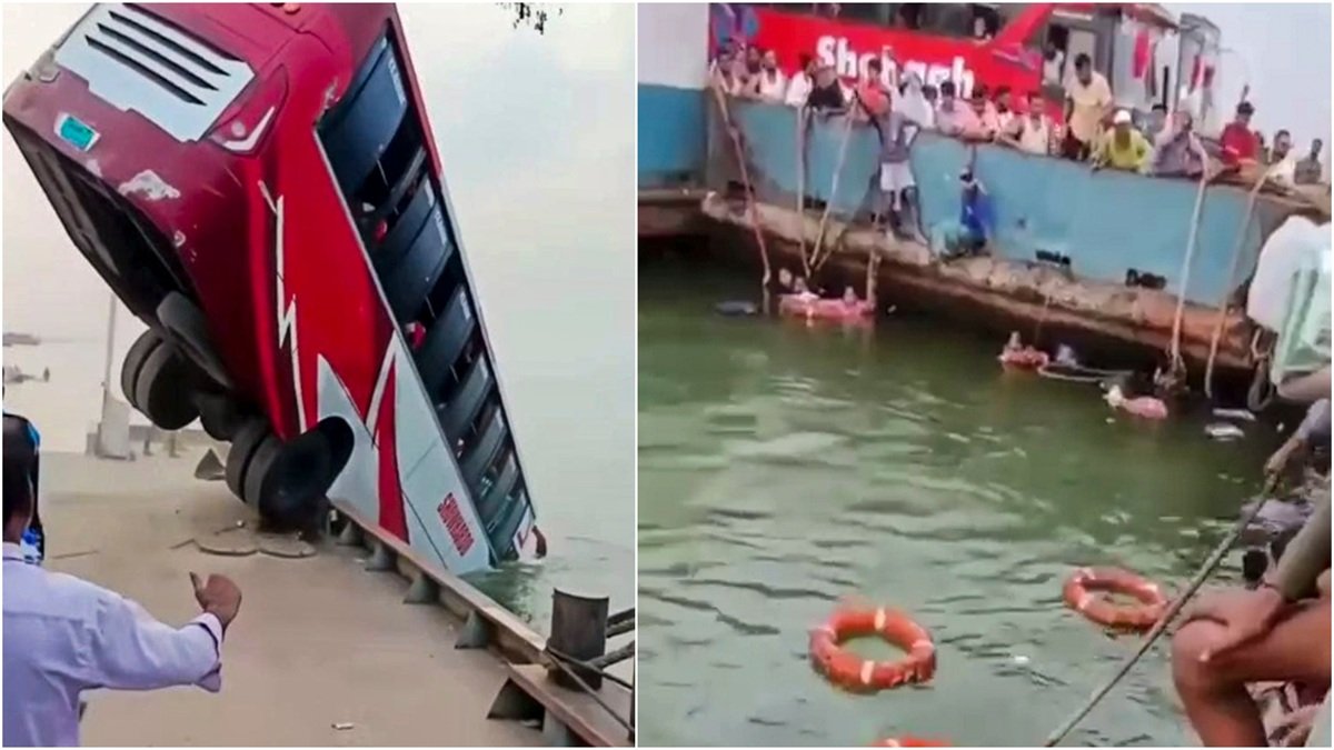 Bangladesh Bus Accident: 23 Dead After Vehicle Falls into River