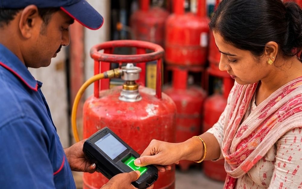 Government Mandates Aadhaar-based e-KYC for All LPG Consumers