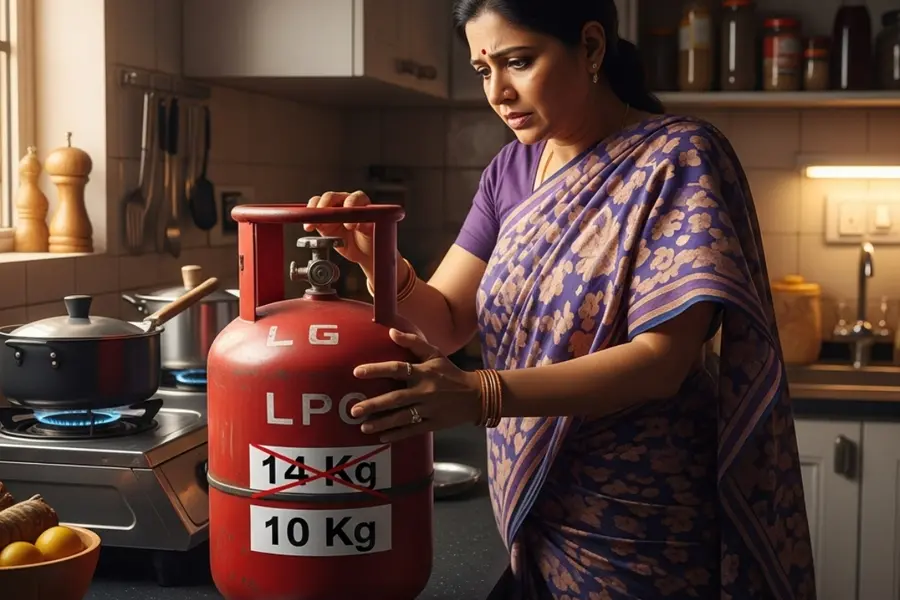 India May Cut LPG Cylinder Size from 14.2 Kg to 10 Kg
