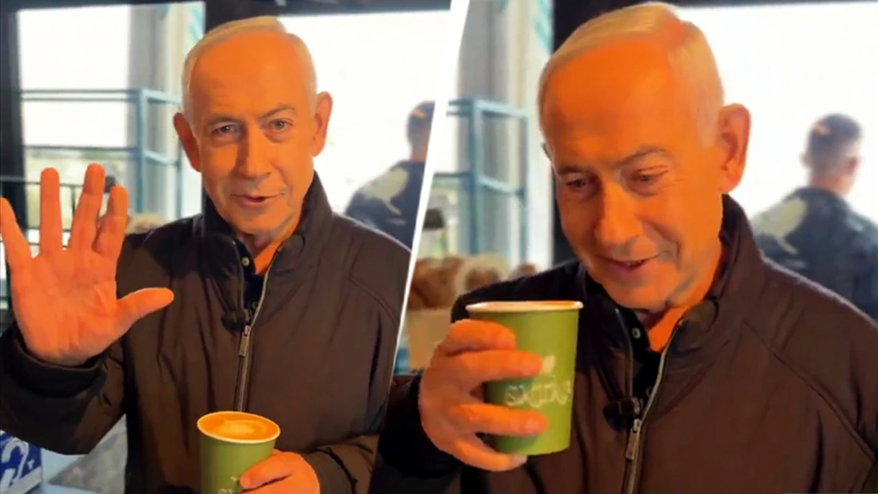 “I’m Dying for Coffee”: Netanyahu Shares Video to Deny Fake Death News Online