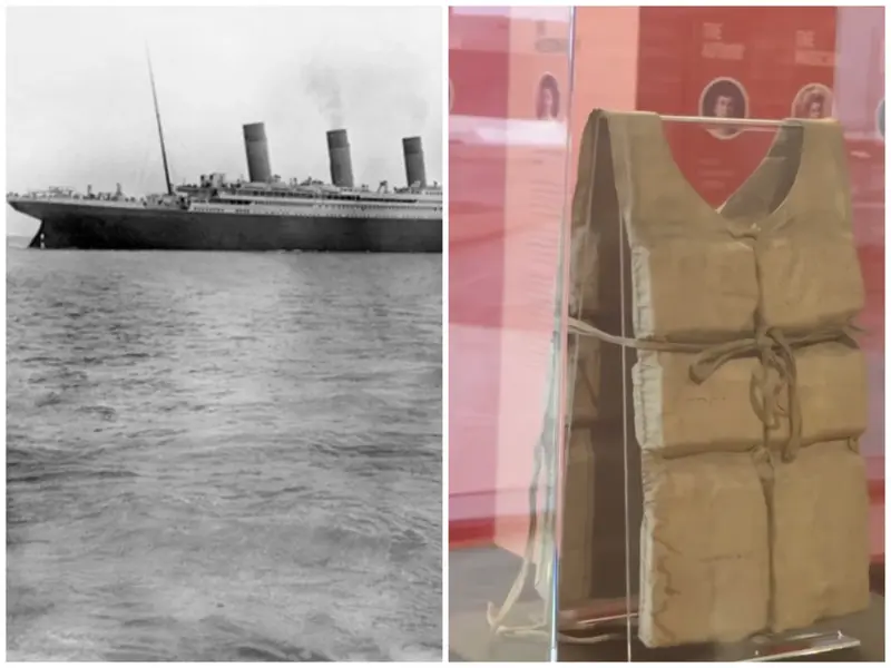 Titanic Jacket Sold For 8 Crore , In Titanic Survivor Life Jacket Auction
