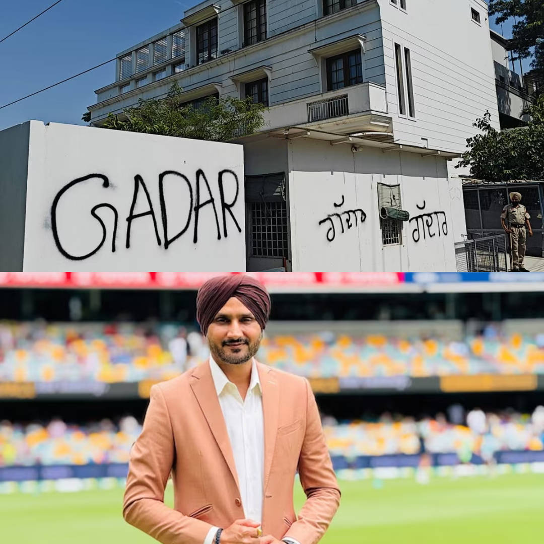 Harbhajan Singh’s house targeted, “traitor of Punjab” written on wall