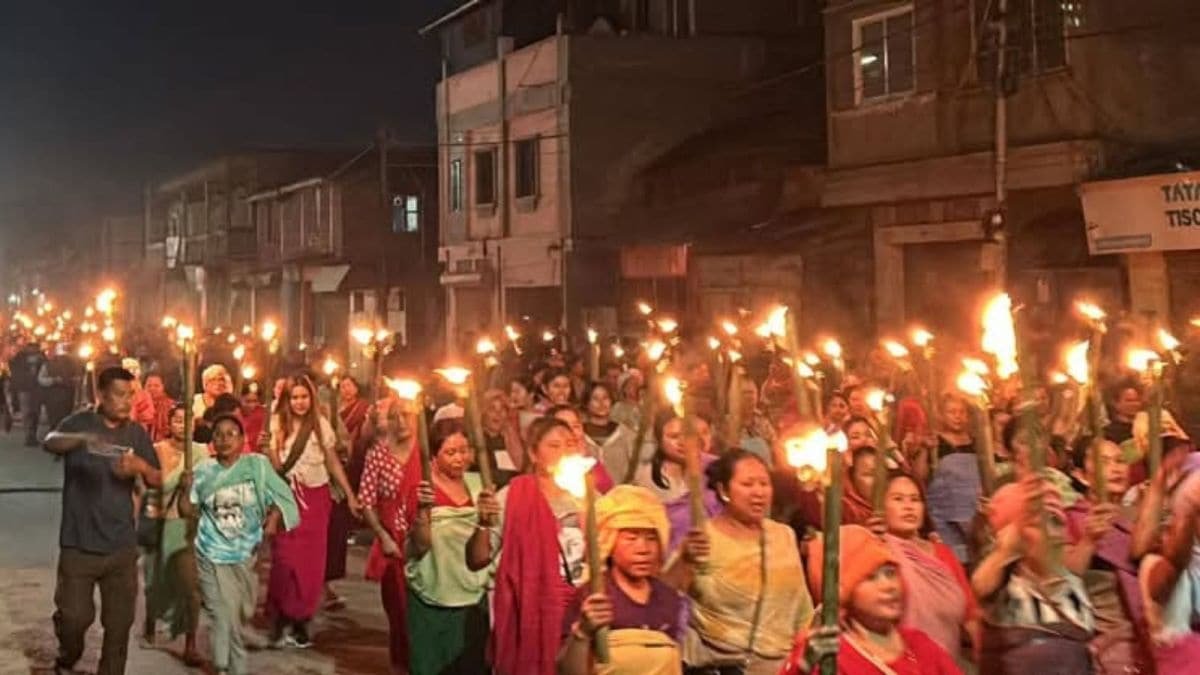 Manipur Burning Again : Protest Turn Violent Over 2 Child Death In Bomb Attack