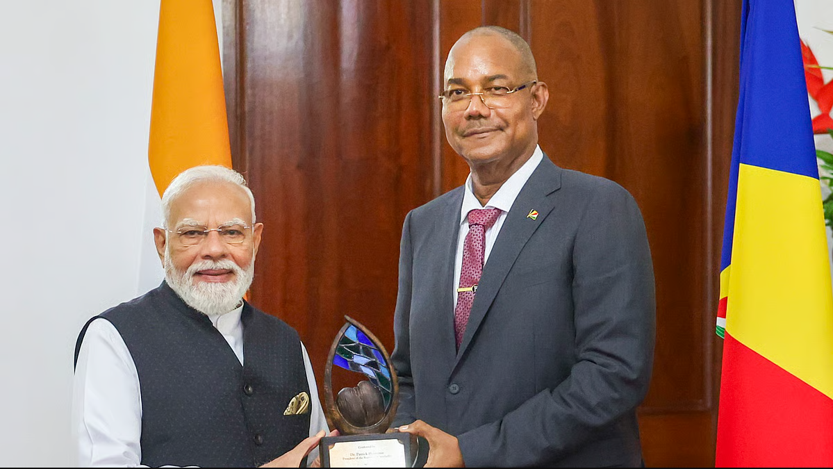 PM Modi honoured with ‘Guardian of the Blue Horizon’