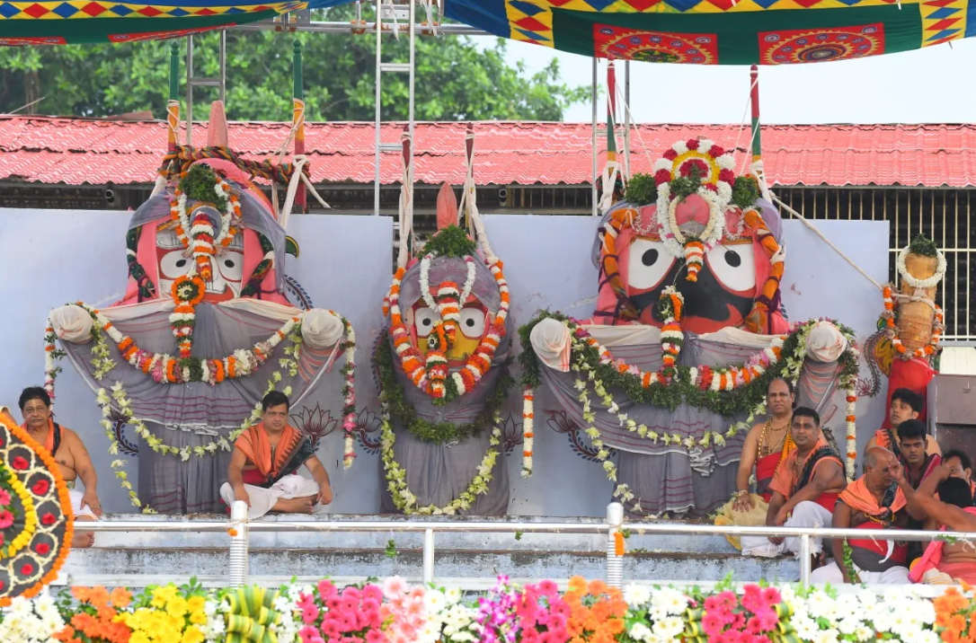 Snana Yatra: Witnessing the sacred bath of Lord Jagannath and his siblings