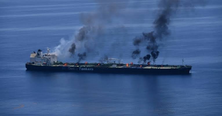 Iranian missiles hit UAE tankers; 1 Indian killed, 6 injured