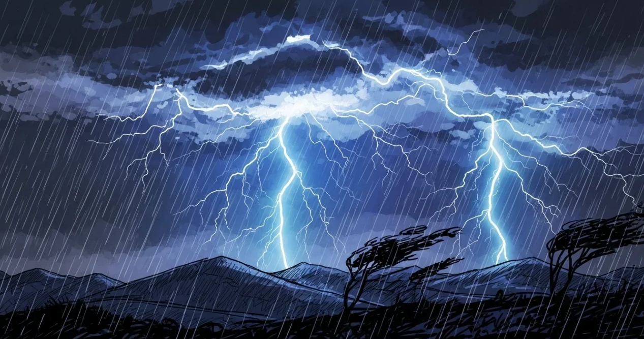 IMD forecasts heavy rainfall and thunderstorms till July 25