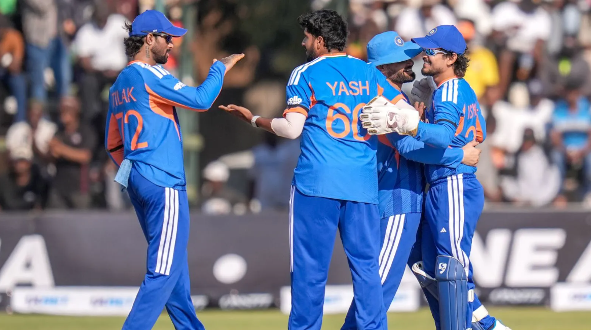 India defeated Zimbabwe by 90 runs in the second T20I, lead series 2-0