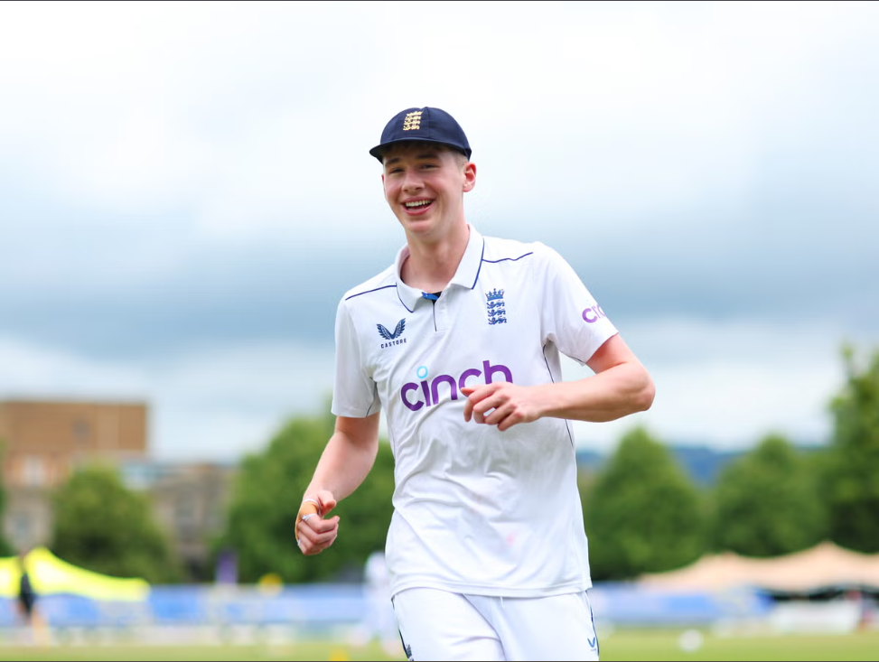 Andrew Flintoff’s son Rocky named in England U-19 squad