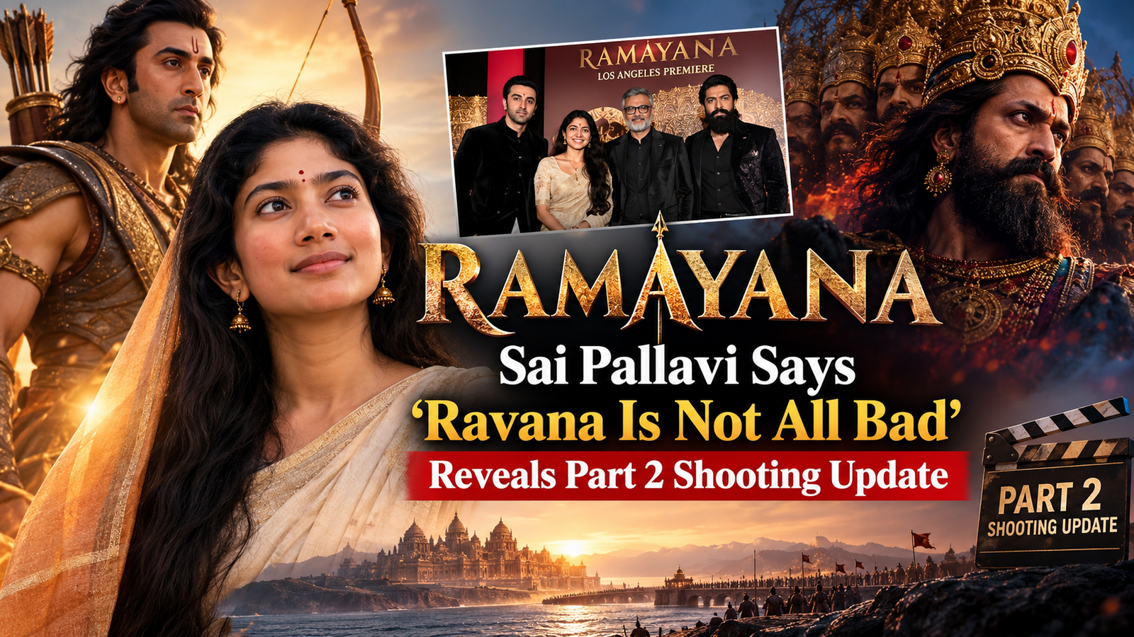 Ramayana: Sai Pallavi Says ‘Ravana Is Not All Bad’, Reveals Part 2 Shooting Update