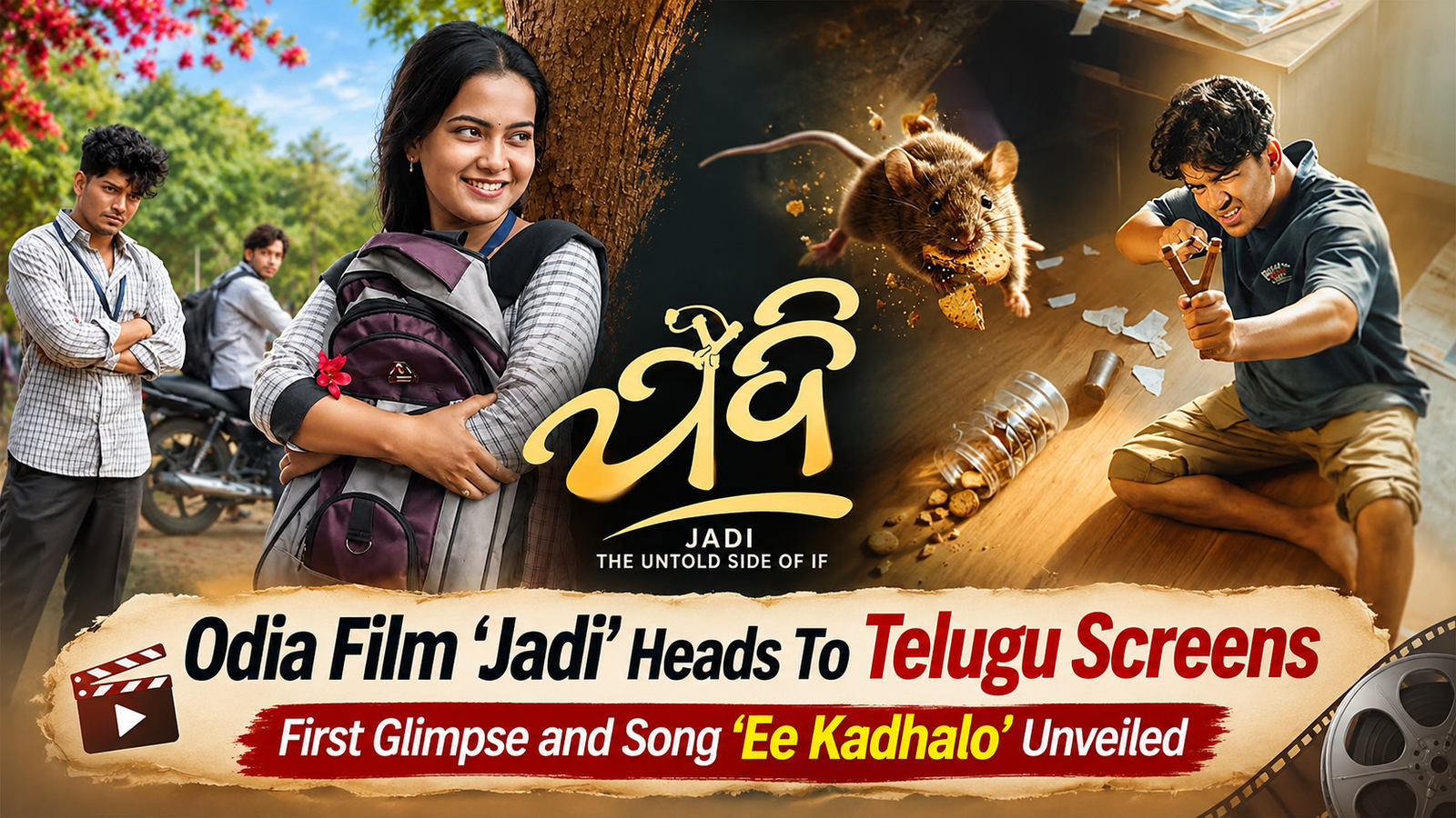 Odia Film 'Jadi' Set for Telugu Release; First Glimpse and Song Unveiled